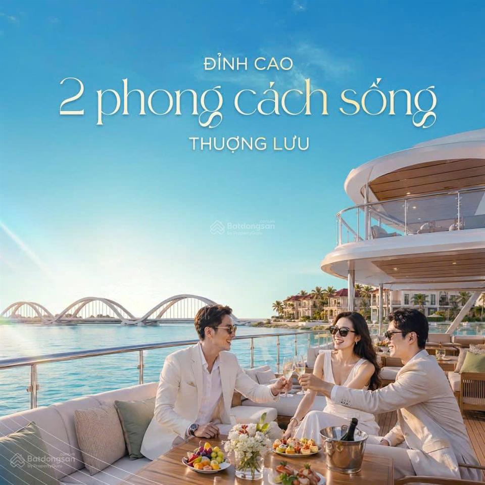 Hot, biệt thự đơn lập, căn góc, 3 mặt tiền, view biển sau nhà, vinhomes green paradise, cần giờ.