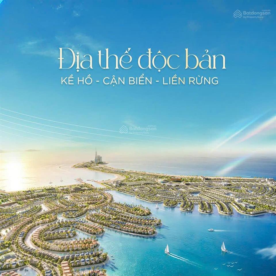 Hot, biệt thự đơn lập, căn góc, 3 mặt tiền, view biển sau nhà, vinhomes green paradise, cần giờ.