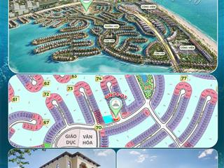 Hot hot biệt thự đơn lập góc, 2 mặt tiền, sở hữu bãi biển riêng sau nhà. giá cực tốt 30tỷ/căn.