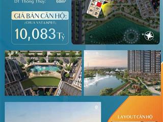 Bán căn hộ 2pn, cosmo central, view nhạc nước,global city,q2. giá tốt chỉ 10,3tỷ/căn.ib 0902 659 ***