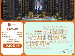 Chính chủ bán lỗ căn hộ 2pn, masteri park place, global city,q2. tầng 11, view hồ bơi, công viên.
