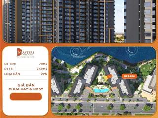 Chính chủ cần bán gấp căn 2pn, masteri park place, global city. tầng 22, view thoáng, đẹp, giá tốt