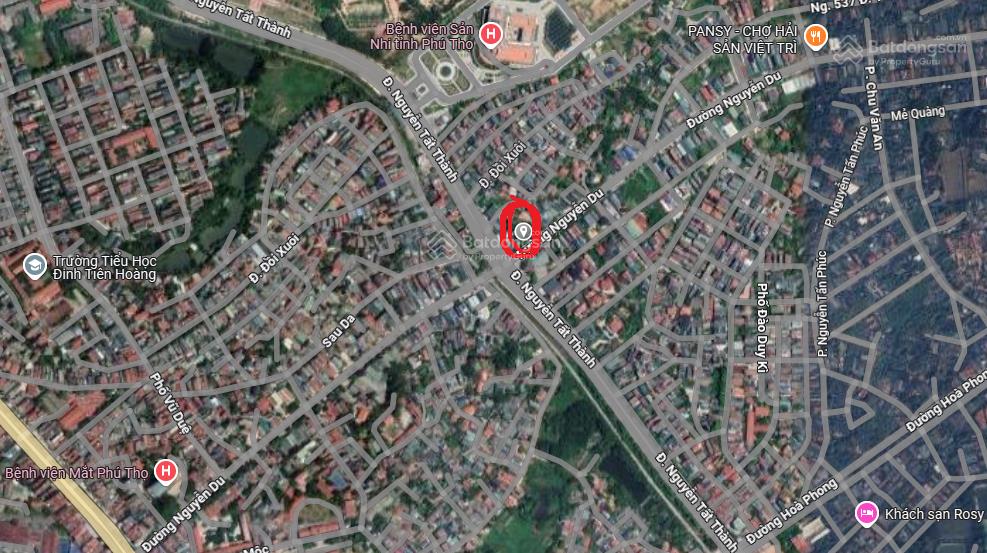 Bán đất ngã 4 nguyễn du  nguyễn tất thành