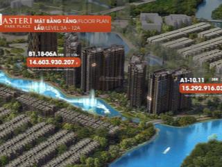 Bán 3pn  hot nhất view sông + kênh đào nhạc nước tại the global city