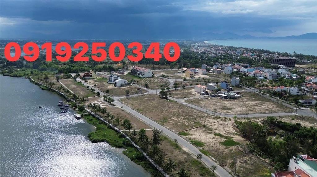 Chào bán lô đất view sông làng chài tân thành  hội an tây.