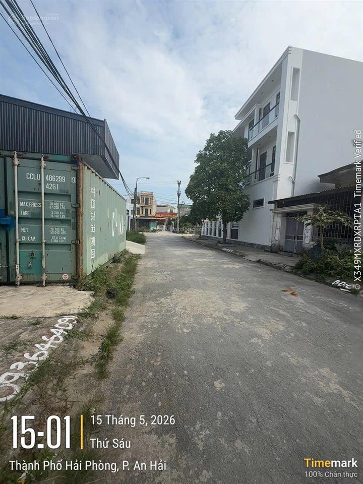 Bán đất 100m2 chung cư hoàng mai an hải hải phòng
