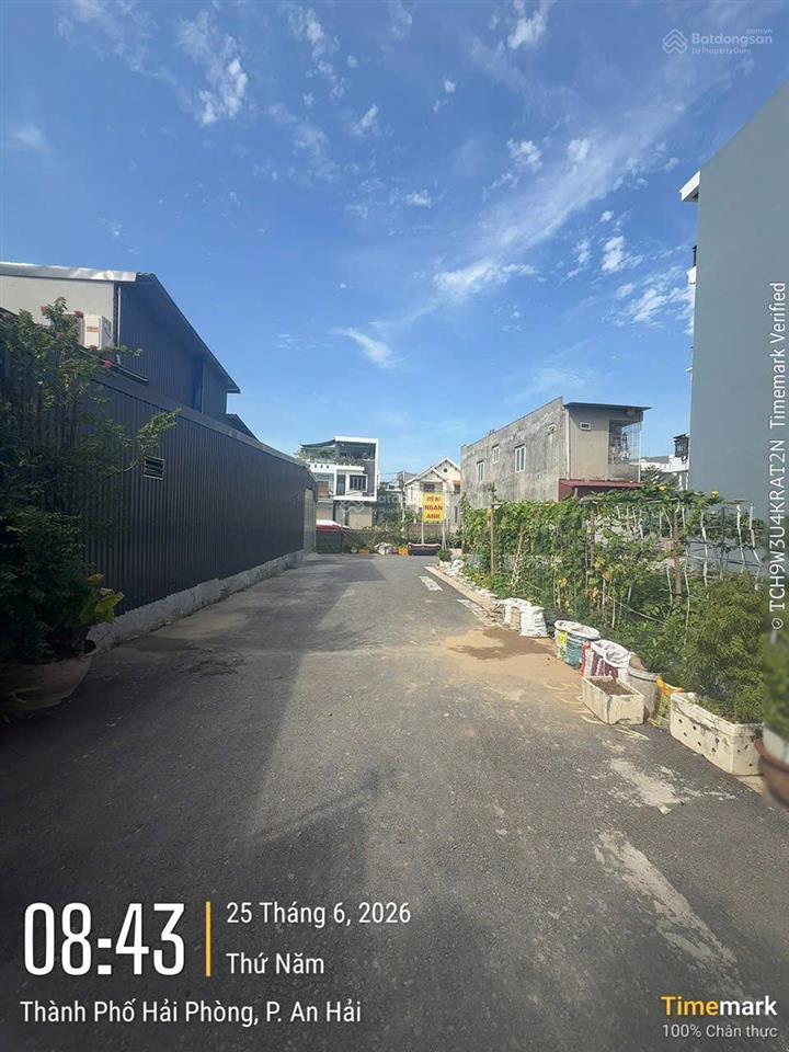 Bán lô đất 50,1m2 bạch mai an hải hải phòng