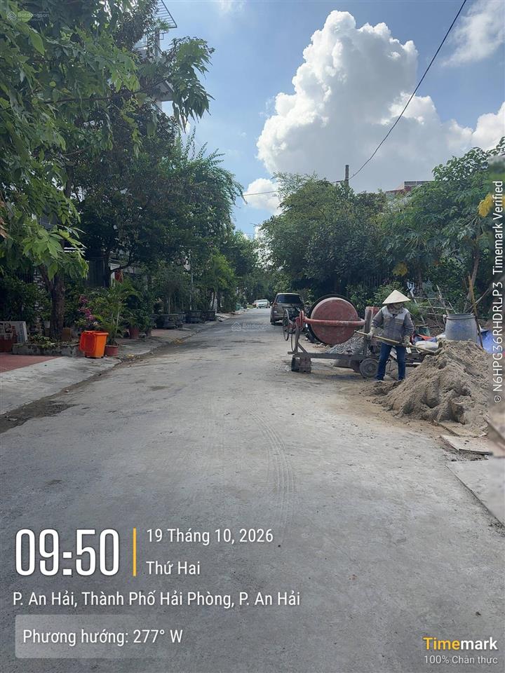 Bán đất 100m2 chung cư đầm phường vĩnh khê an hải hải phòng
