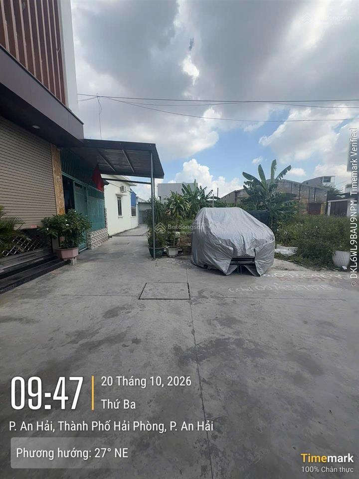 Lô góc 77m2 tại bạch mai an hải hải phòng