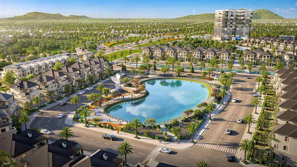 Biệt thự đơn lập 300m2 ven đô hà nội chỉ 45 phút tới ngã tư sở, sổ đỏ lâu dài