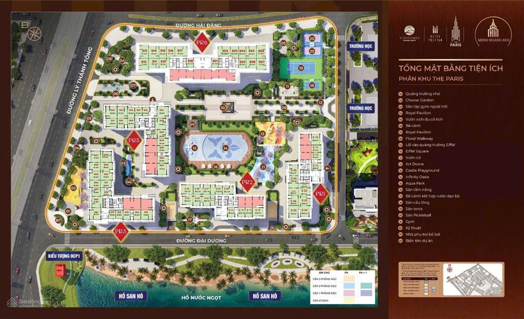 Bán căn shop chân đế tòa paris vinhomes ocean park