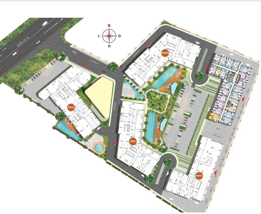Destino centro căn hộ mặt tiền ql1a | mua trực tiếp cđt seaholdings