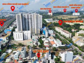 100m đất sát bcons miền đông và làng đhqg, vị trí siêu đẹp, giá 8.5 tỷ