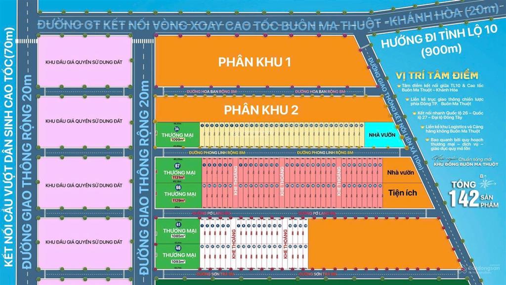 Bán đất nền tại quốc lộ 27, 650 triệu, 100 m2, view đẹp, giá siêu hời