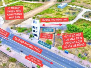 Bán đất mặt tiền đường phong châu full thổ