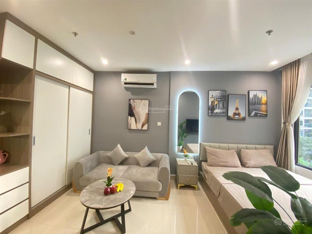 Cho thuê căn studio tòa s2.02 vinhomes ocean park, nội thất mới, gần technopark, vin uni, vào ngay