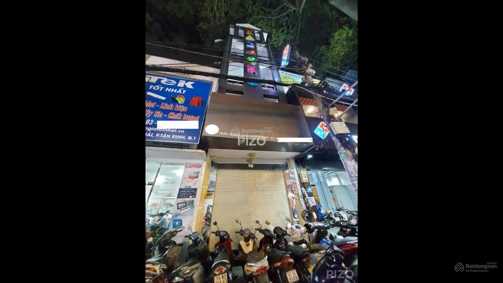 Mặt tiền trần quang khảikc 5 tầng thang máy (3,9 x 23 m)vị trí đẹp chỉ 31 tỷ tl,ptân định quận 1