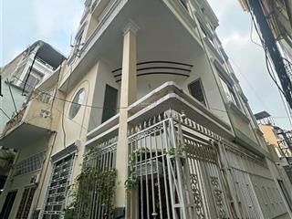 Nhà 4 tầng giá dưới 6,4 tỷ cực hiếm! dt7,5 x 5,5m 32m²( thực tế 53m²), lê văn sỹ, quận 3 căn góc!