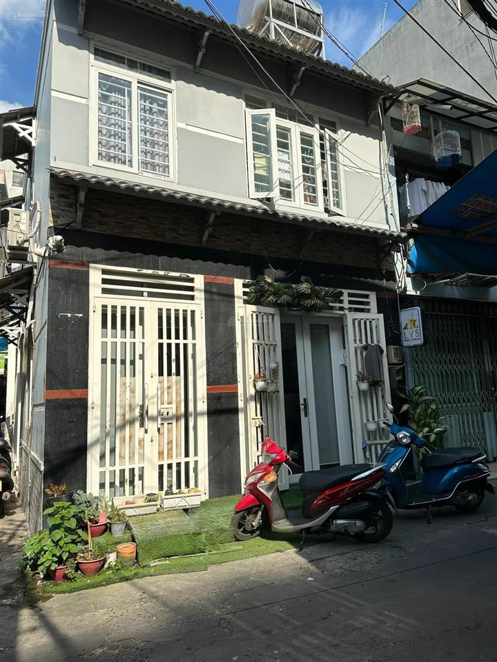 Hxh 6m phan đăng lưu cách 1 căn ra mặt tiền, p3, q, pn, dt 5,2 x 9m, cn 46,4m² 2 tầng chỉ 9,5tỷ tl