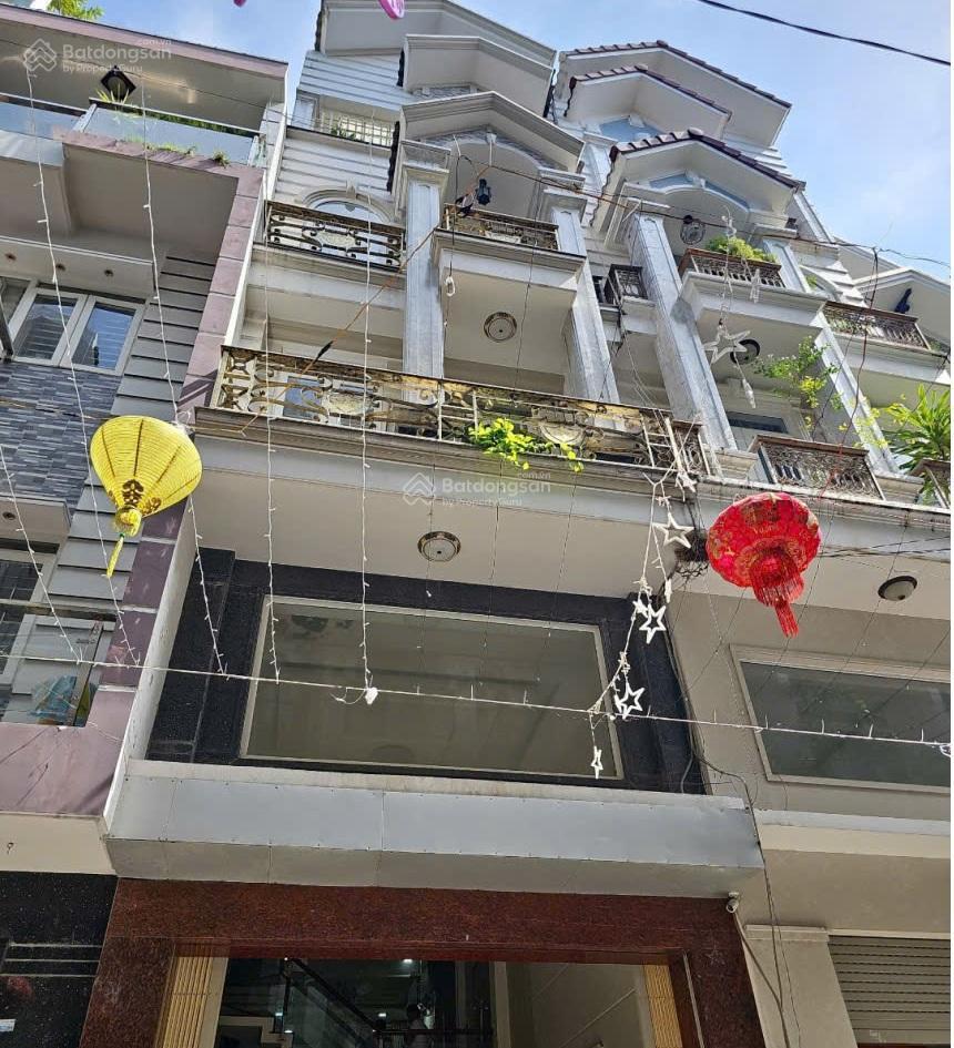 5 tầng hẻm ô tô khu sân bay 61m² ngang 4m đẹp, 6pn, chỉ 9 tỷ còn tl cống lở tân bình dt 4 x 15,5m