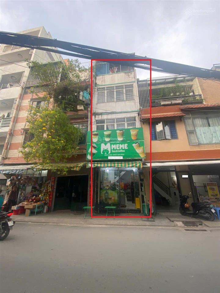 Bán nhà mặt tiền  bàu bàng giá chỉ 6,9 tỷ tl  p. 13 q. tân bình  dt 3,35 x 6 m  4 tầng nở hậu