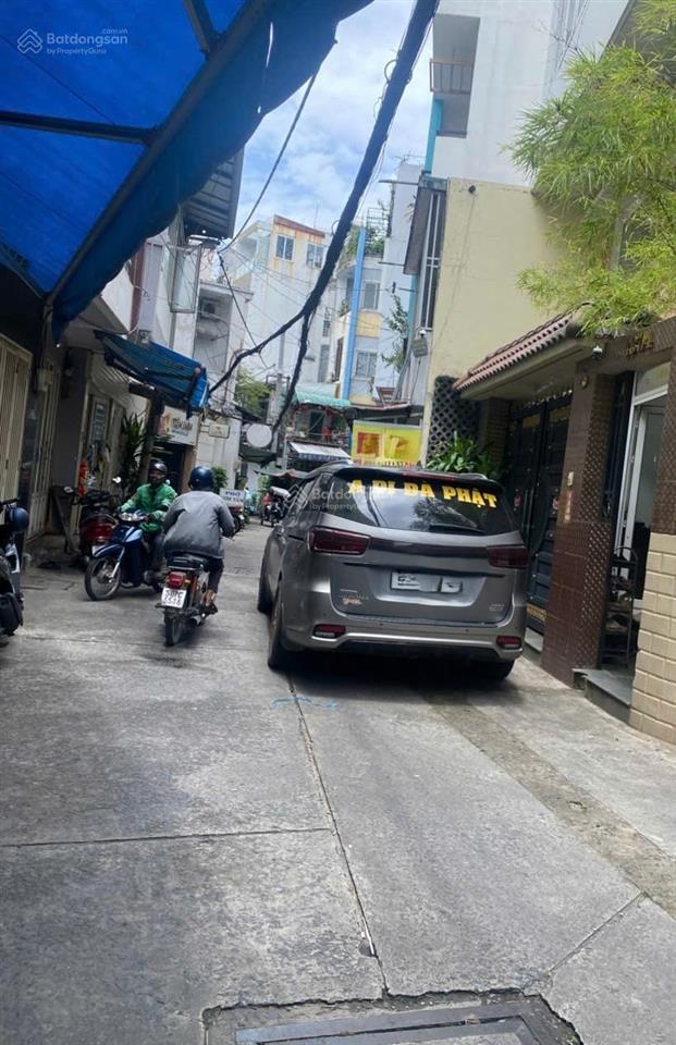Mặt tiền hẻm xe hơi 8m hoàng văn thụ tân bình, giá 3,7tỷ dt 3,3x6,2m, cn 15m2, kc 3 tầng vuông a4