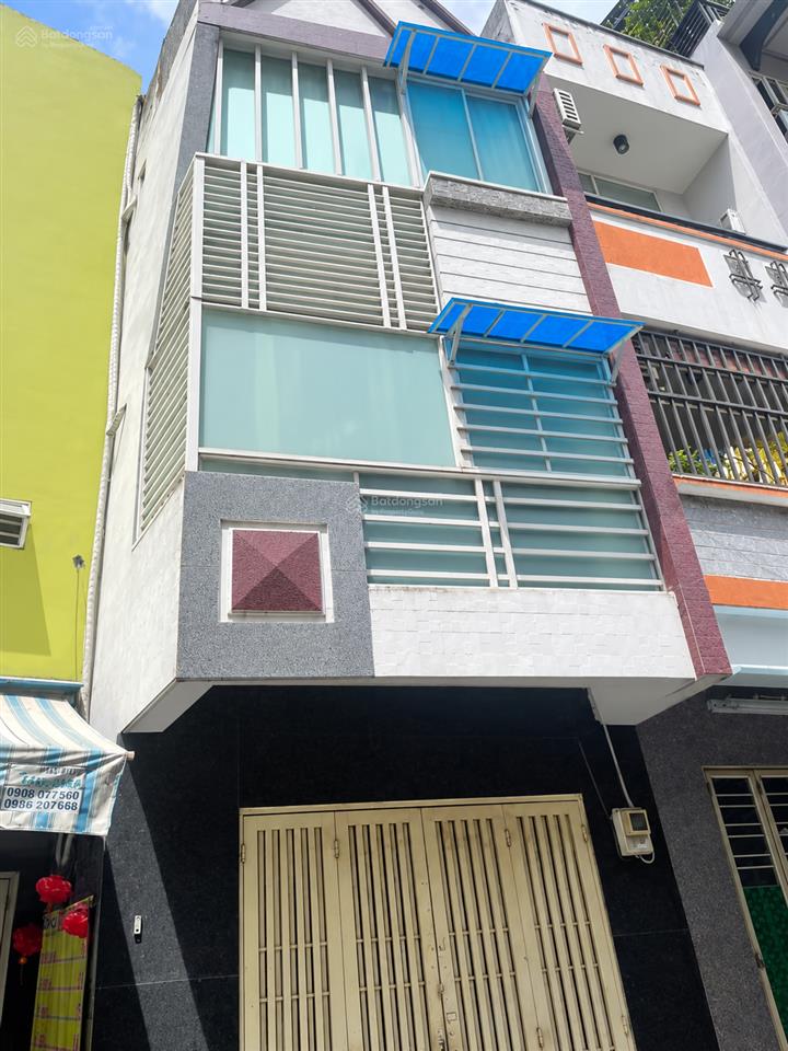 Mặt tiền hẻm xe hơi 8m hoàng văn thụ tân bình, giá 3,7tỷ dt 3,3x6,2m, cn 15m2, kc 3 tầng vuông a4