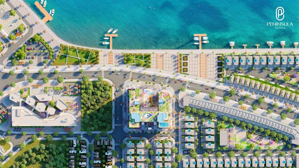 Căn 1pn tầng 24  50m2  sông hàn & vịnh đà nẵng 3.5 tỷ  dự án peninsula da nang  cho thuê 20tr/t