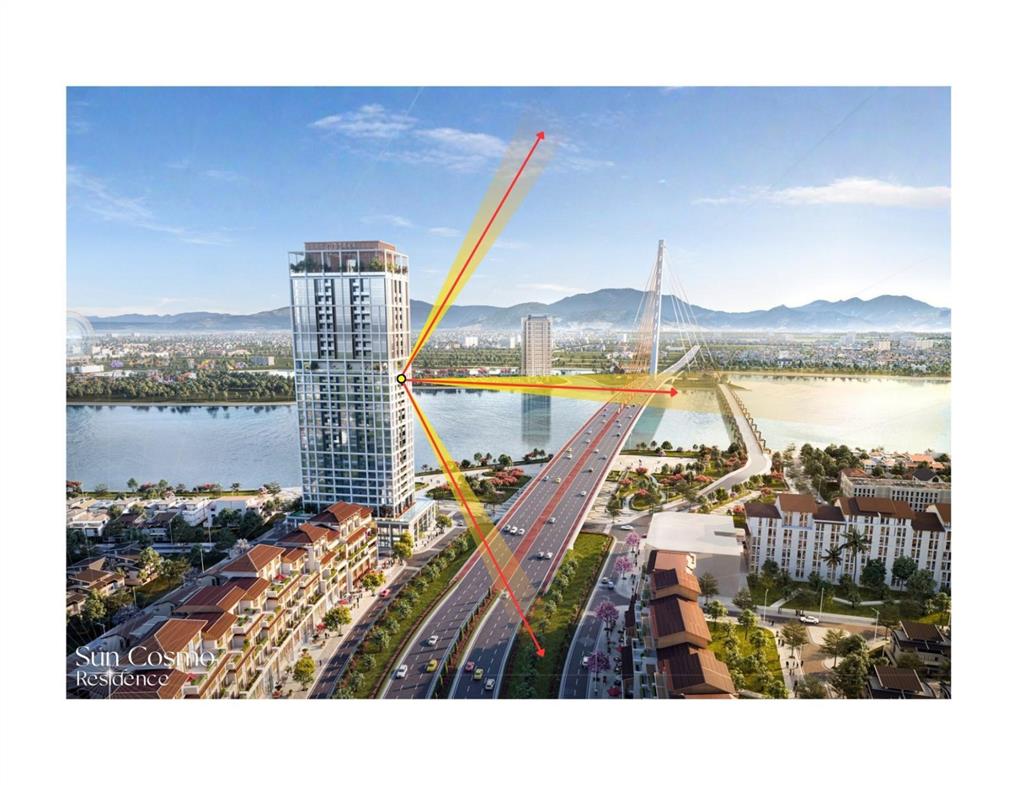 Bán gấp căn 1pn+ 50m2  view sông hàn & pháo hoa  tầng 12a  vào ở ngay / dt cho thuê 20 triệu