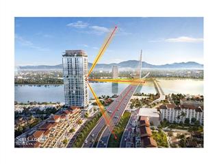 Căn 1pn+ 50m2  view sông hàn & pháo hoa  tầng 12a  vào ở ngay / dt cho thuê 20 triệu