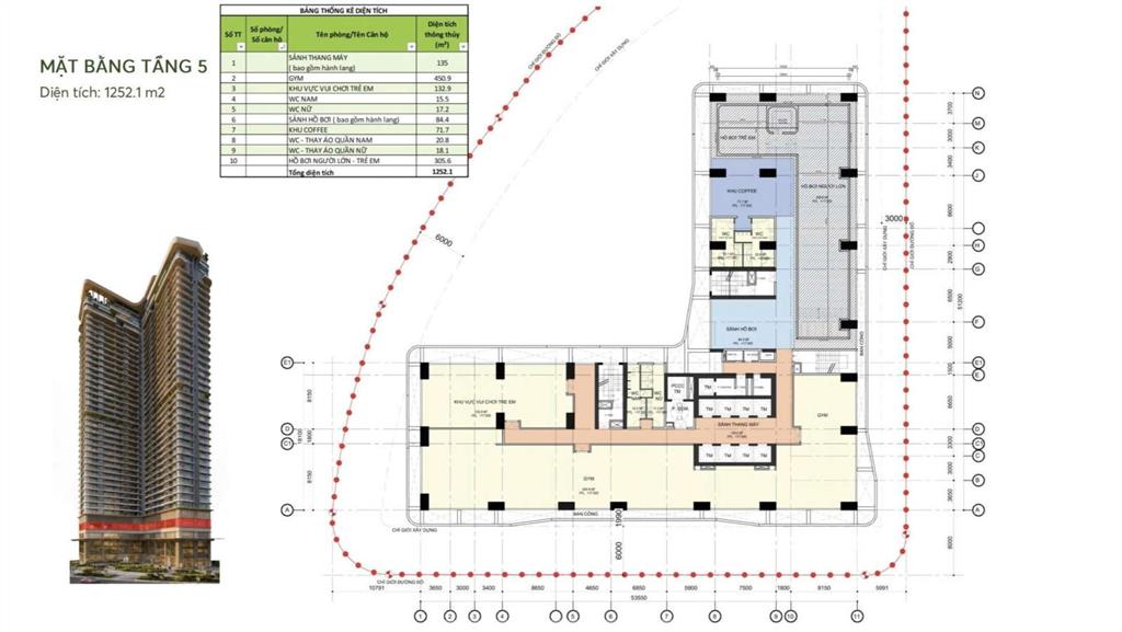 Peninsula private  39 tầng  căn studio giá chỉ từ 2,3 tỷ  cho thuê 20tr/tháng.