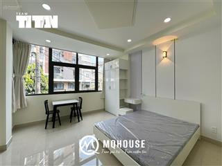 Căn hộ bình thạnh gần chợ bà chiểu,phú nhuận studio 36m2 ban công cửa sổ thoáng sáng hoàng hoa thám