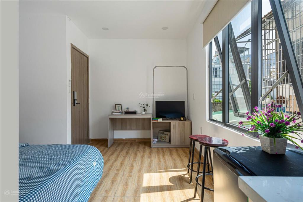 Căn hộ bình thạnh gần cầu ba son q1,q3  full nội thất cửa sổ thoáng sáng ngô tất tố  bình thạnh