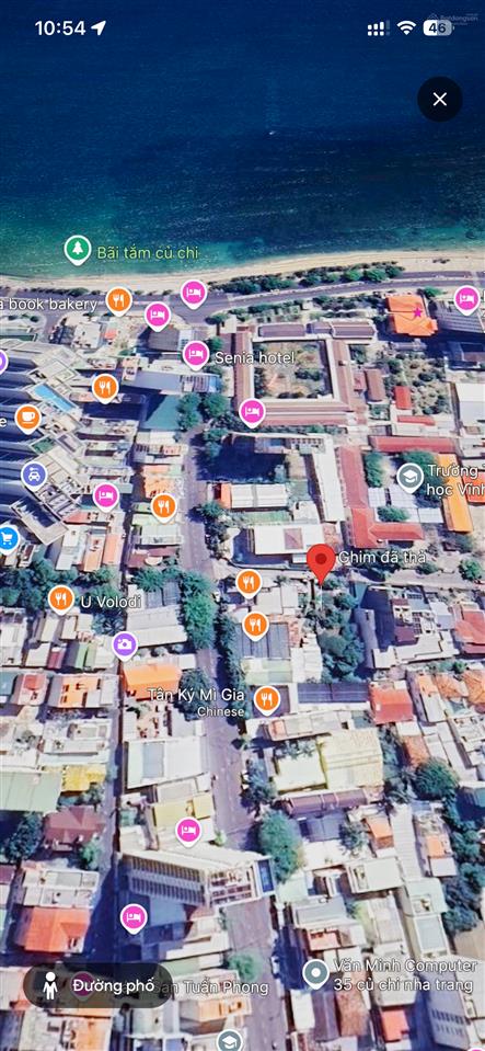 Chính chủ bán đất gần biển hòn chồng, 504m2, đất đô thị  đường sao biển, cách bãi tắm 780 mét
