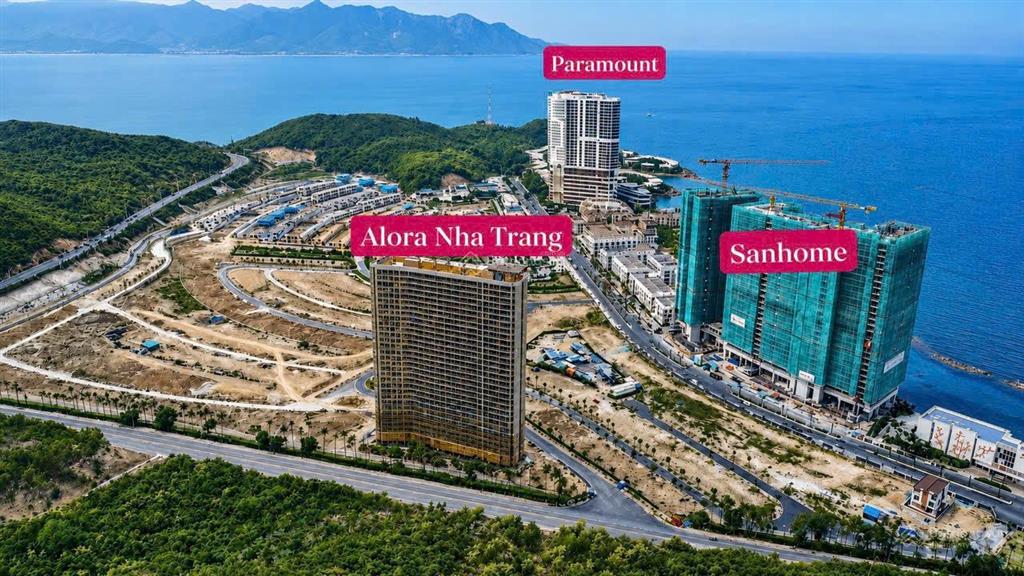 Bán căn hộ 2 ngủ view biển nha trang giá tốt, 61m2, chỉ thanh toán 10% đến khi nhận nhà