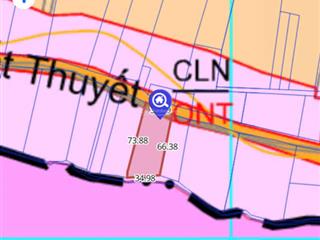 Chính chủ cần bán thửa đất 2 mặt tiền đường nhựa tôn thất thuyết , dambri, bảo lộc