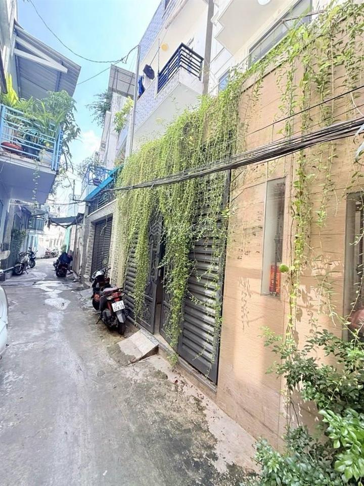Gấp bán nhà 4 tầng, gần hẻm xe hơi phan văn trị  hẻm thông chu văn an, 4pn, dt 60m2. giá 8 tỷ tl
