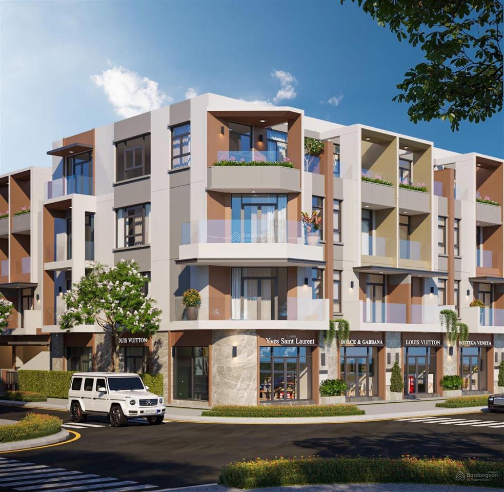 Nhà liền kề, shophouse trung tâm lõi liên chiểu. cách biển 400m, bàn giao nhà thô, full mặt ngoài