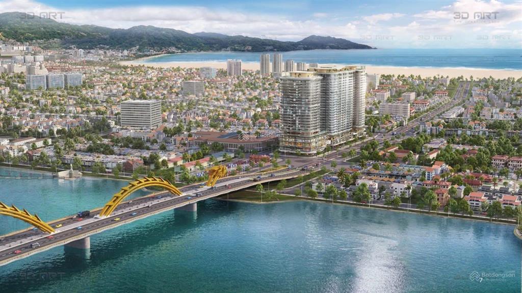Căn hộ cao cấp 5 sao vị trí độc tôn ngay đầu cầu rồng đà nẵng.