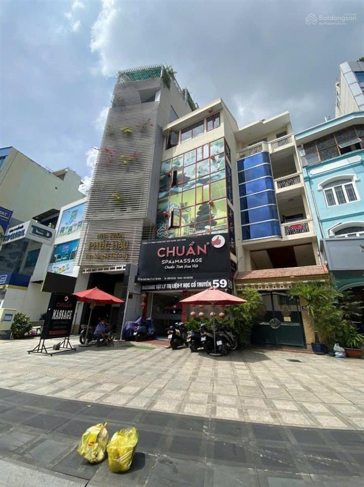 Mặt tiền trần quốc hoàn 6,17x28m  5 tầng  dt sử dụng 594,9m2  dòng tiền 80tr/tháng  giá 39 tỷ