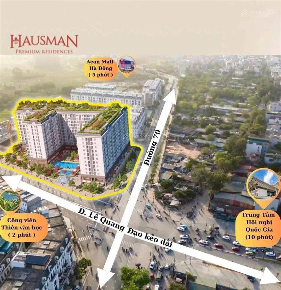 Bán căn hộ hausman 3pn 2vs tại flc premier parc đại mỗ,giá chỉ 90tr/1m