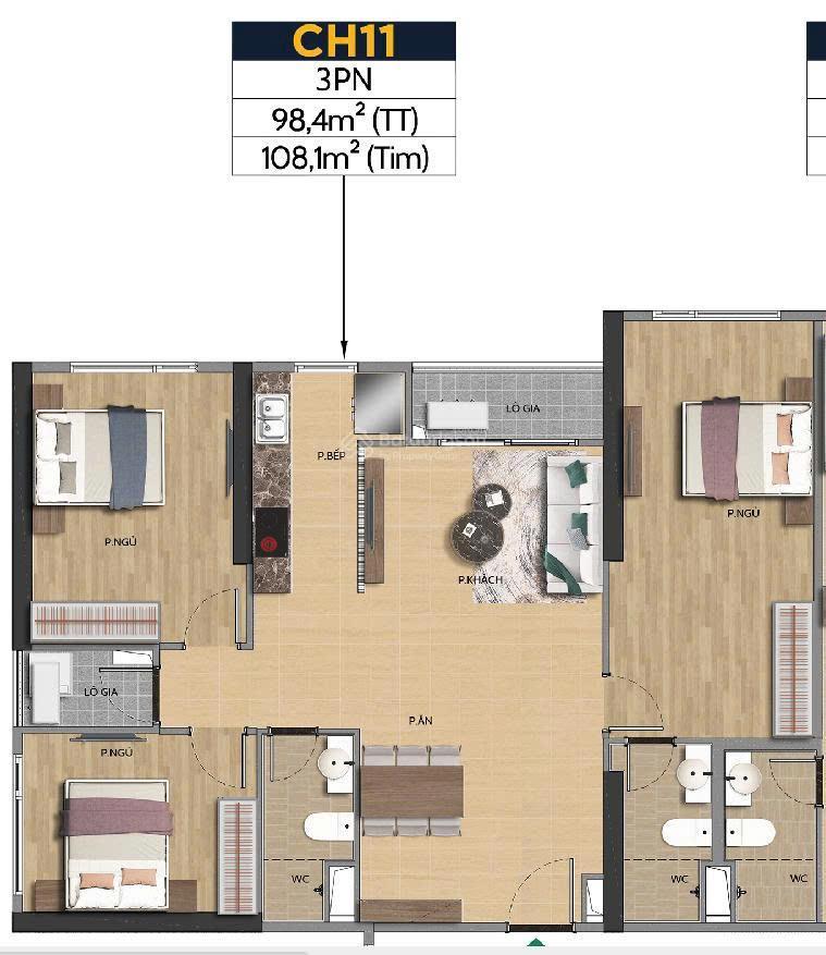 Vinhomes grand park, bs15  3pn +, giá cđt