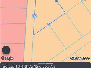 Ngân hàng thanh lý lô đất 804m² liền kề kcn lộc an bình sơn, gần kcn long đức, giảm giá mạnh