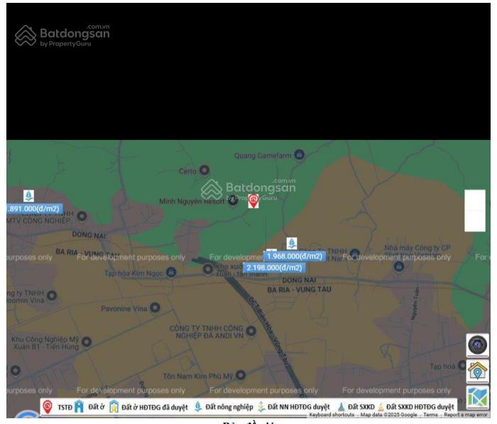 Trục kcn bàu cạn, kcn phú mỹ đất làm xưởng cực đẹp  giá tốt