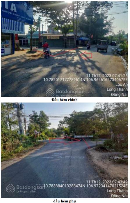 Bán đất + nhà lộc an, long thành  222m²  liền kề kcn lộc an  bình sơn