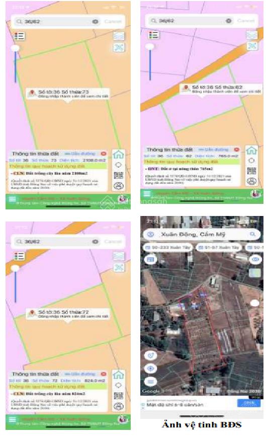 Đất lúa xuân đông, cẩm mỹ, 4.742m2, giá 2,3 tỷ