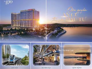 The gió riverside  vị trí độc tôn 3 mặt view sông chiết khấu lên đến 25.5% liên kề ga metro s2.01