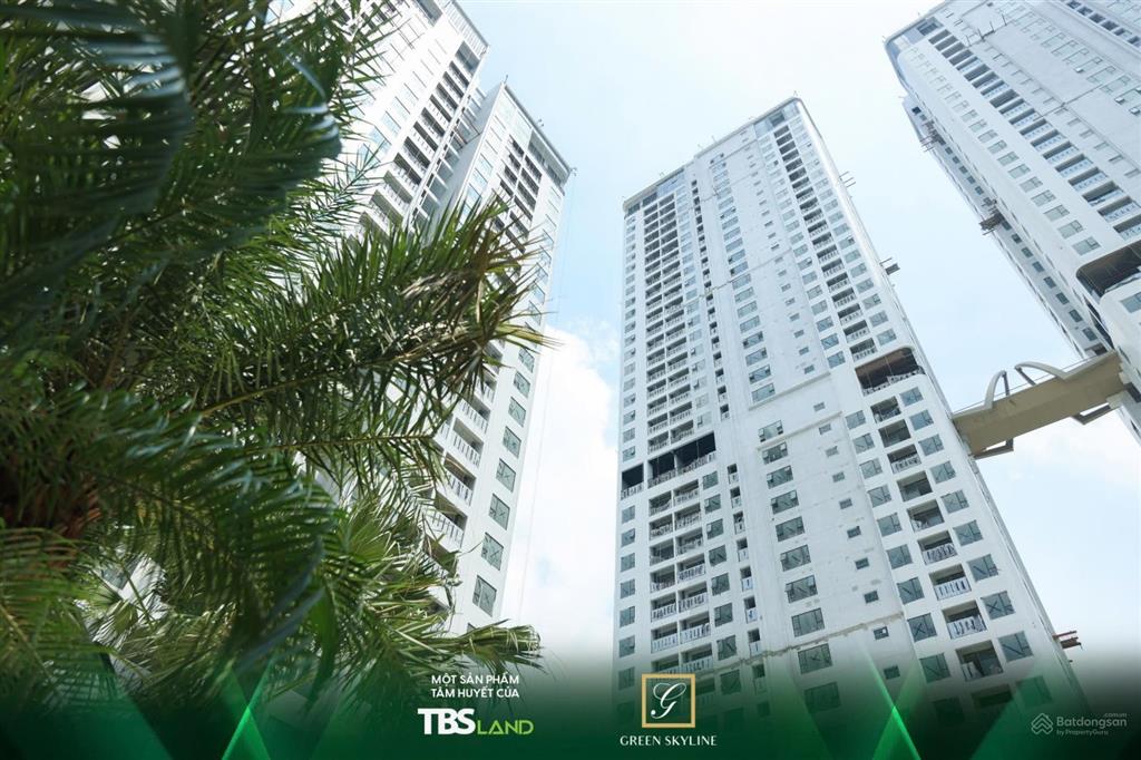 Green skyline 2pn2wc+ full nt thanh toán chỉ 420tr sở hữu booking sớm nhận ngay voucher 100tr