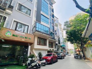 Phố nguyễn chánh  7 tầng thang máy  tòa vp kết hợp ở  vỉa hè  3 ô tô tránh  kinh doanh sầm uất