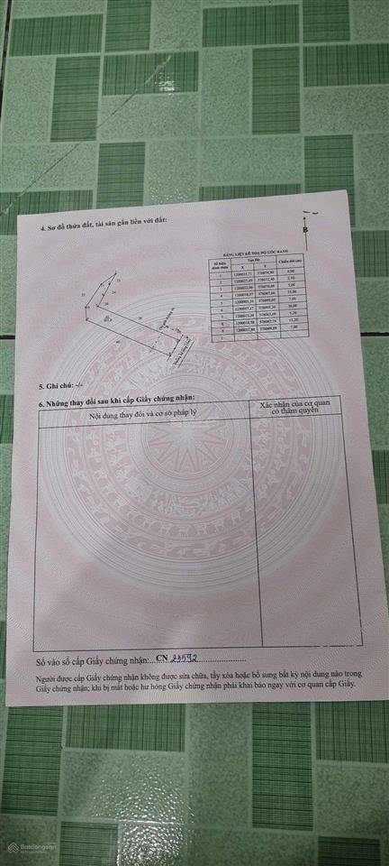 Sổ cấp mới. 1450m2 có 301m2 thổ cư, cách 823d 200m, đường xe tải